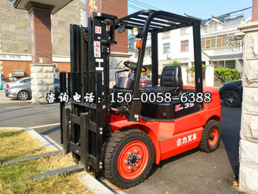 二手合力3.5吨叉车