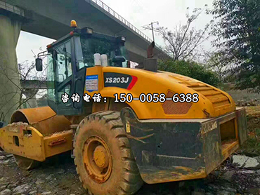 二手徐工20吨振动压路机