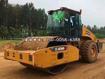 二手徐工22吨全液压振动压路机