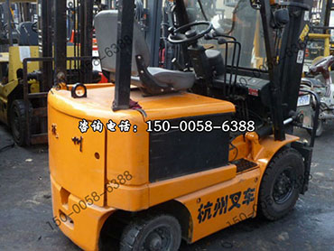 二手杭州电瓶叉车