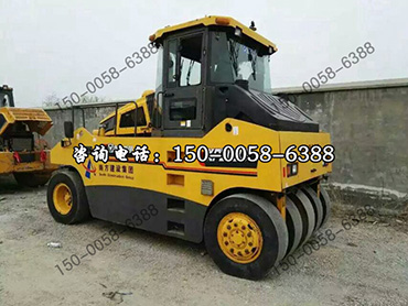 二手徐工303胶轮压路机