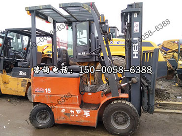 二手1.5吨电瓶叉车