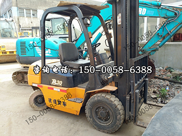 二手杭州3吨升高4米叉车