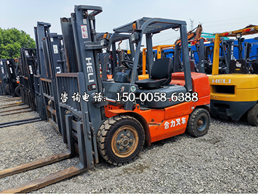 二手合力3.5吨叉车