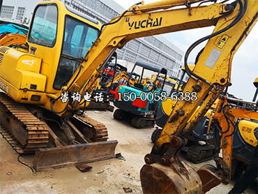 二手玉柴35微型小挖机