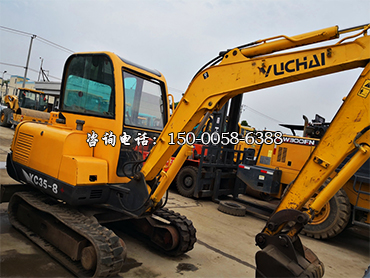 二手玉柴35微型小挖机
