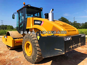 二手徐工26吨全液压双驱压路机